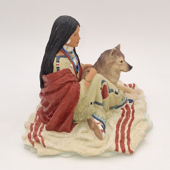 VTG 1994 Hamilton Collection Snow Princess From the Princesses of the Plains - Picture 12 of 15